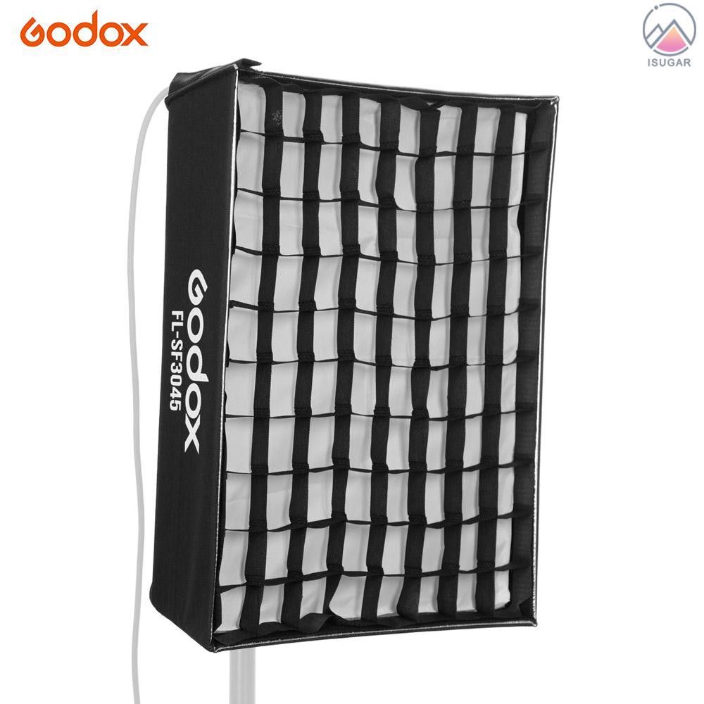 Godox FL-SF3045 Softbox Kit with Honeycomb Grid Soft Cloth Carry Bag for Godox FL60 Flexible LED Lig