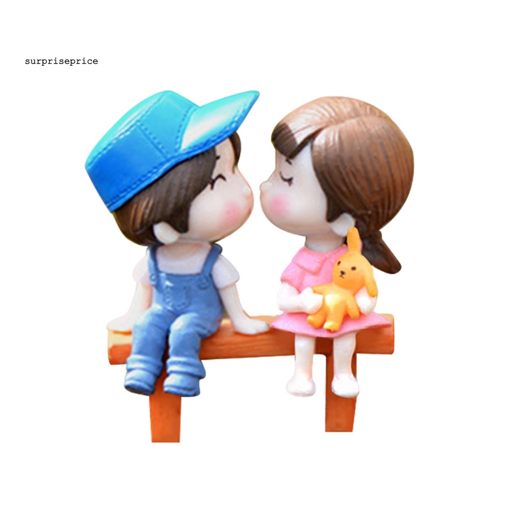 Set 3 Mô Hình Búp Bê Trưng Bày Trang Trí Nhà Cửa