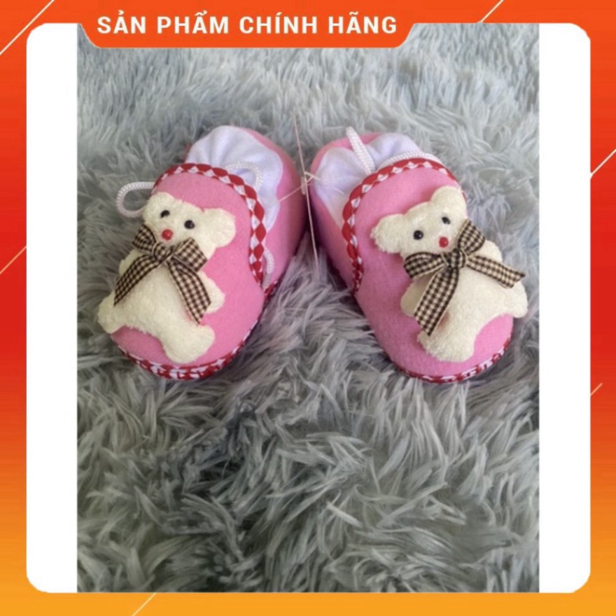 Giày sơ sinh Tập đi cho các bé từ 0-15 Tháng in hình cute dễ thương hàng Việt Nam Cam Kết Chất Lượng