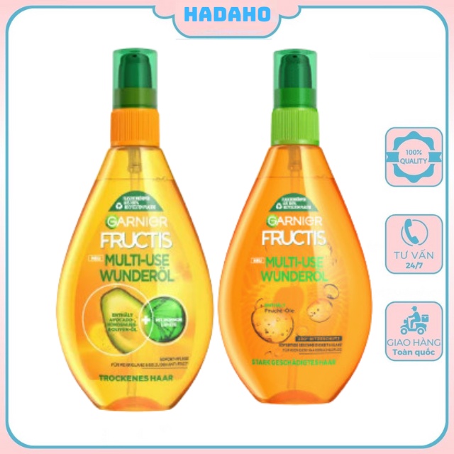 Dầu dưỡng tóc Garnier Argan Botanic Therapy Ultra Doux-Nội Địa Đức