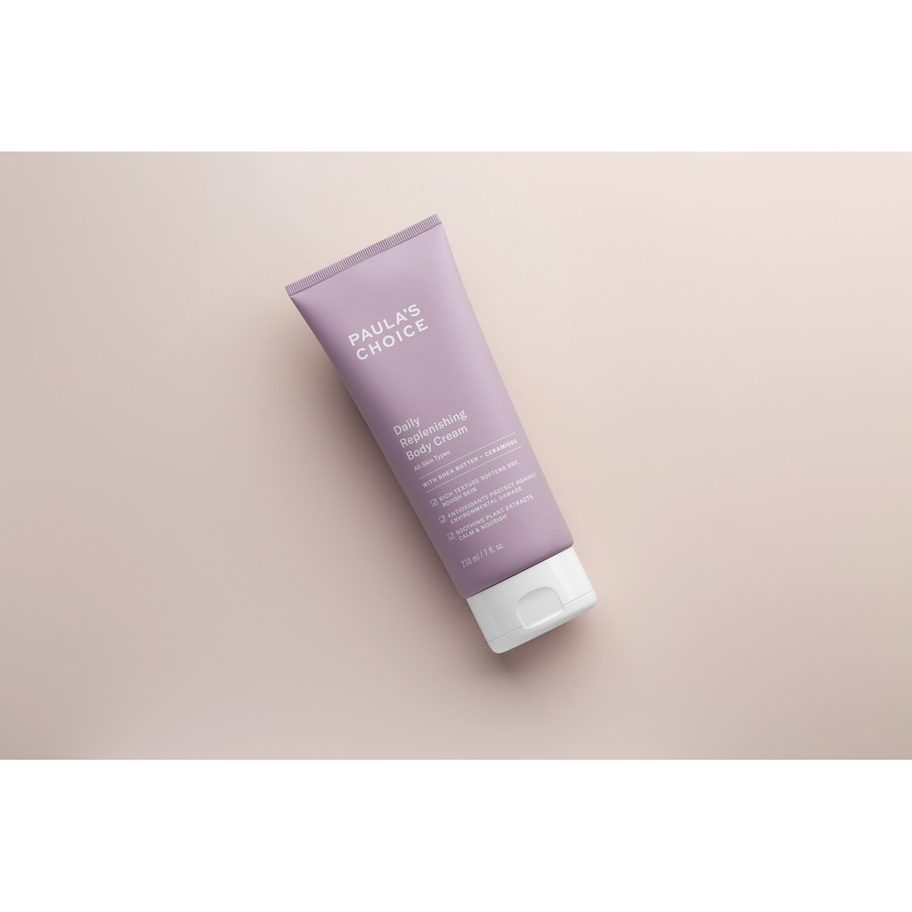 [Mã FMCGM100 - 10% đơn 500K] Kem dưỡng thể siêu mềm mịn Paula's Choice Daily Replenishing Body Cream 210ml 3450 | BigBuy360 - bigbuy360.vn