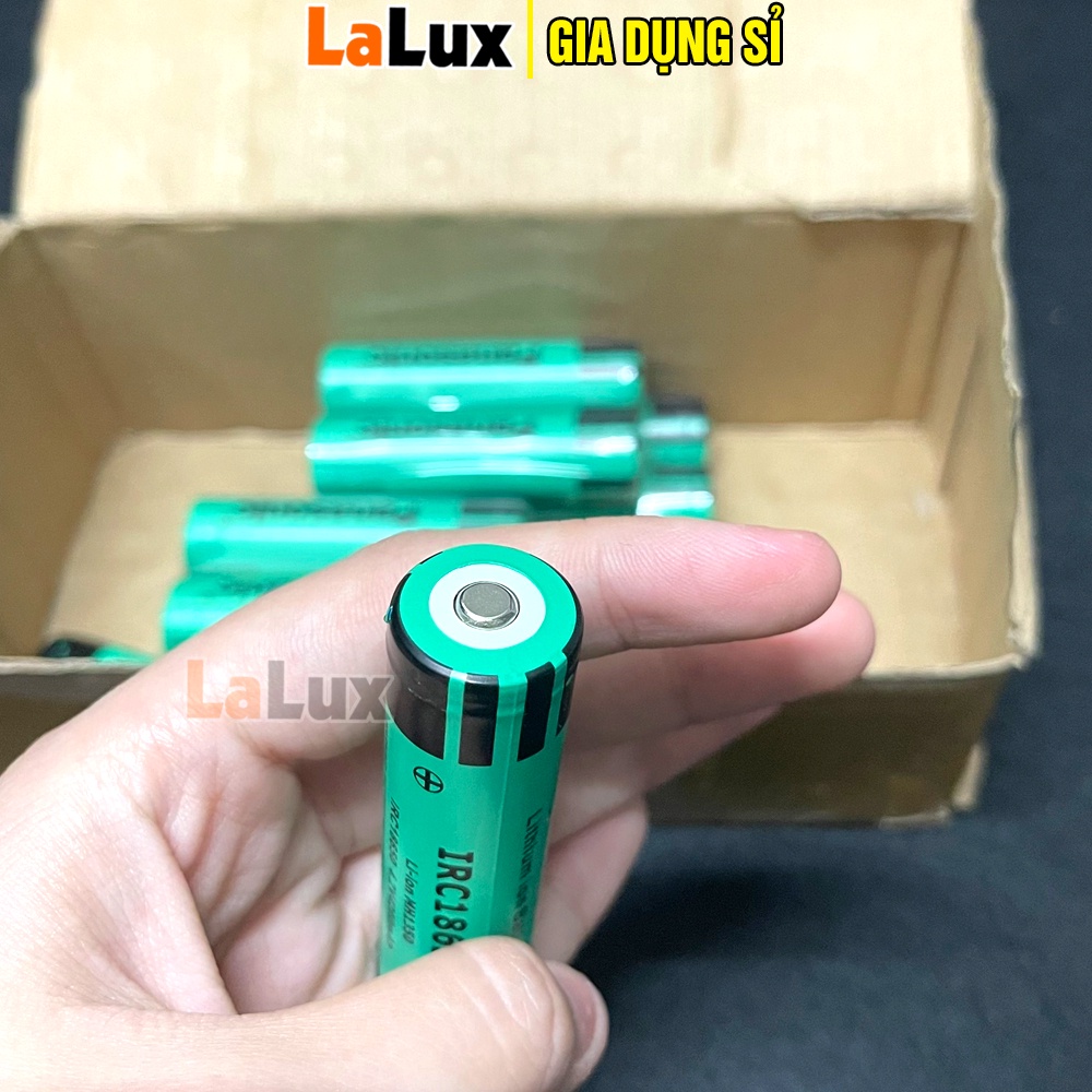 Pin 18650 Dung Lượng Cao Panasonic / Ultrafare - Pin Sạc 18650 Cho Quạt Mini, Máy Khoan, Loa Bluetooth, Đèn Pin LALUX