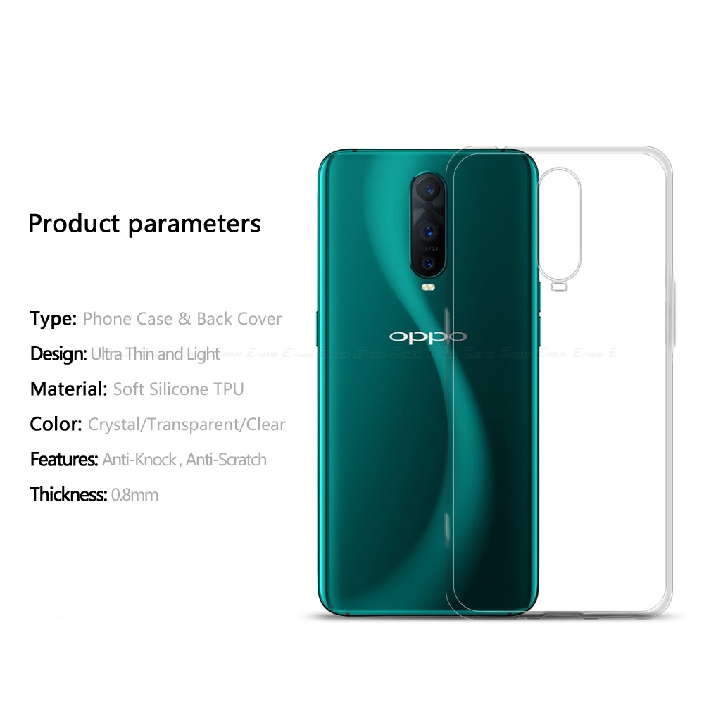 Ốp Điện Thoại Silicon TPU Mềm Trong Suốt Siêu Mỏng Cho OPPO A71 A71k A72 A73 A74 A76 A91 A92 A92s A93 A93s A94 A95 A96