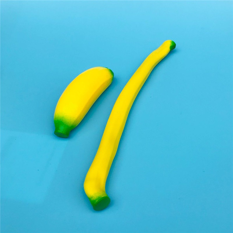 Đồ Chơi Squishy Gudetama Hình Quả Chuối Cát Kéo Dài siêu đàn hồi ngộ nghĩnh giải tỏa căng thẳng mochi slime