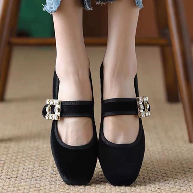 Giày búp bê XIELUAIZTA đế bằng xinh xắn thời trang dành cho nữ big size