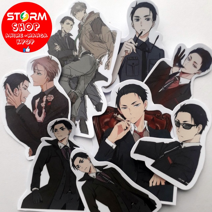 Sticker / Hình dán anime THám tử đại gia Fugou Keiji BalanceUNLIMITED