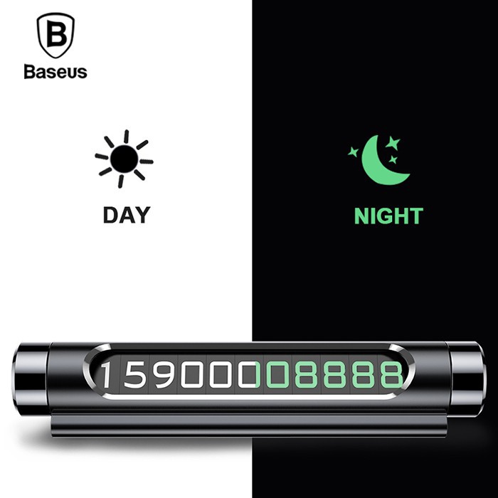 Bảng Ghi số điện thoại đậu xe thông minh trên ô tô Xoay thẻ ẩn