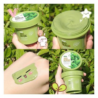 🥑🍀 <Tặng kèm cọ> Mặt nạ bùn trà xanh nội địa Trung - hãng Fenyi 🍀🥑