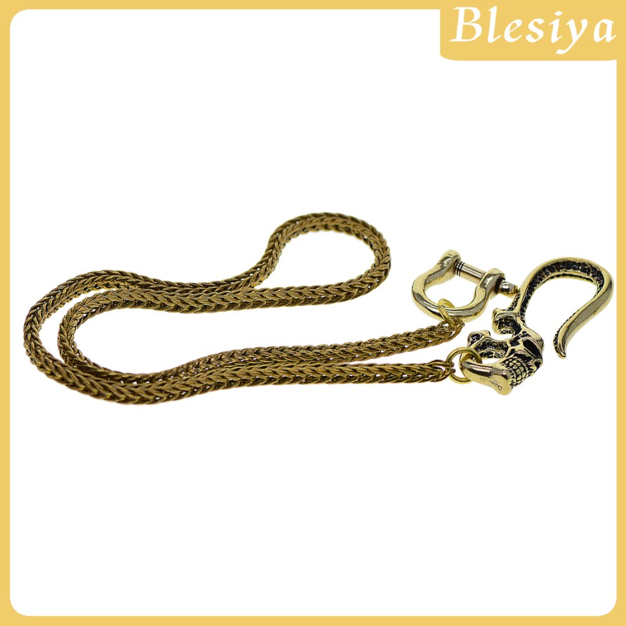 ✨Hàng sẵn sàng✨Dây xích đồng 53cm phong cách dành cho nam