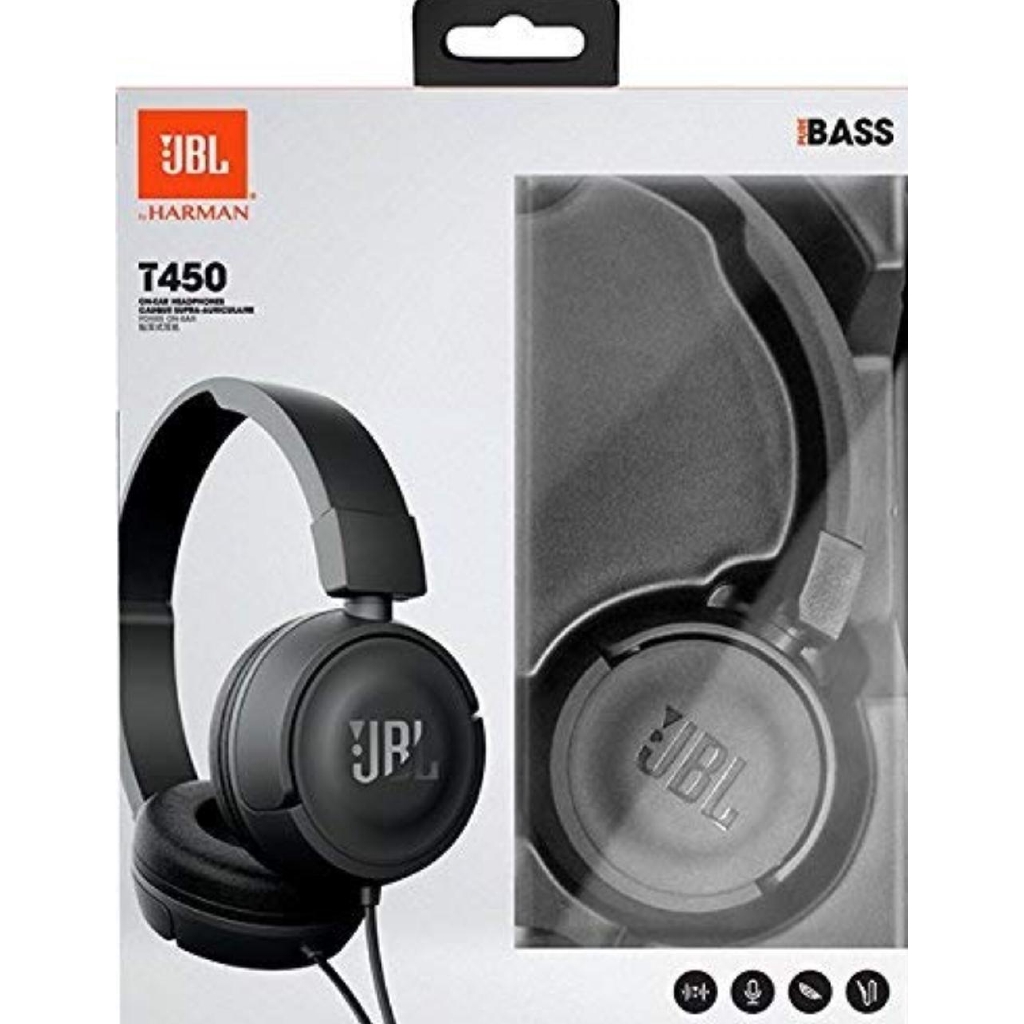 JBL T450 On headphones