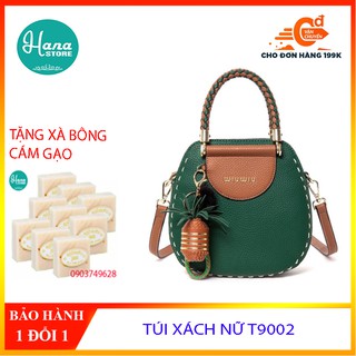 [XẢ KHO 3 NGÀY] TÚI ĐEO CHÉO THỜI TRANG NỮ CAO CẤP CÓ QUAI XÁCH HÌNH TRÁI THƠM T9002 HATISU- TẶNG XÀ BÔNG CÁM GẠO