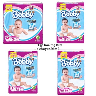 Bỉm bobby quần size nb1 64, nb2 40, xs38, xs70, s54, s80