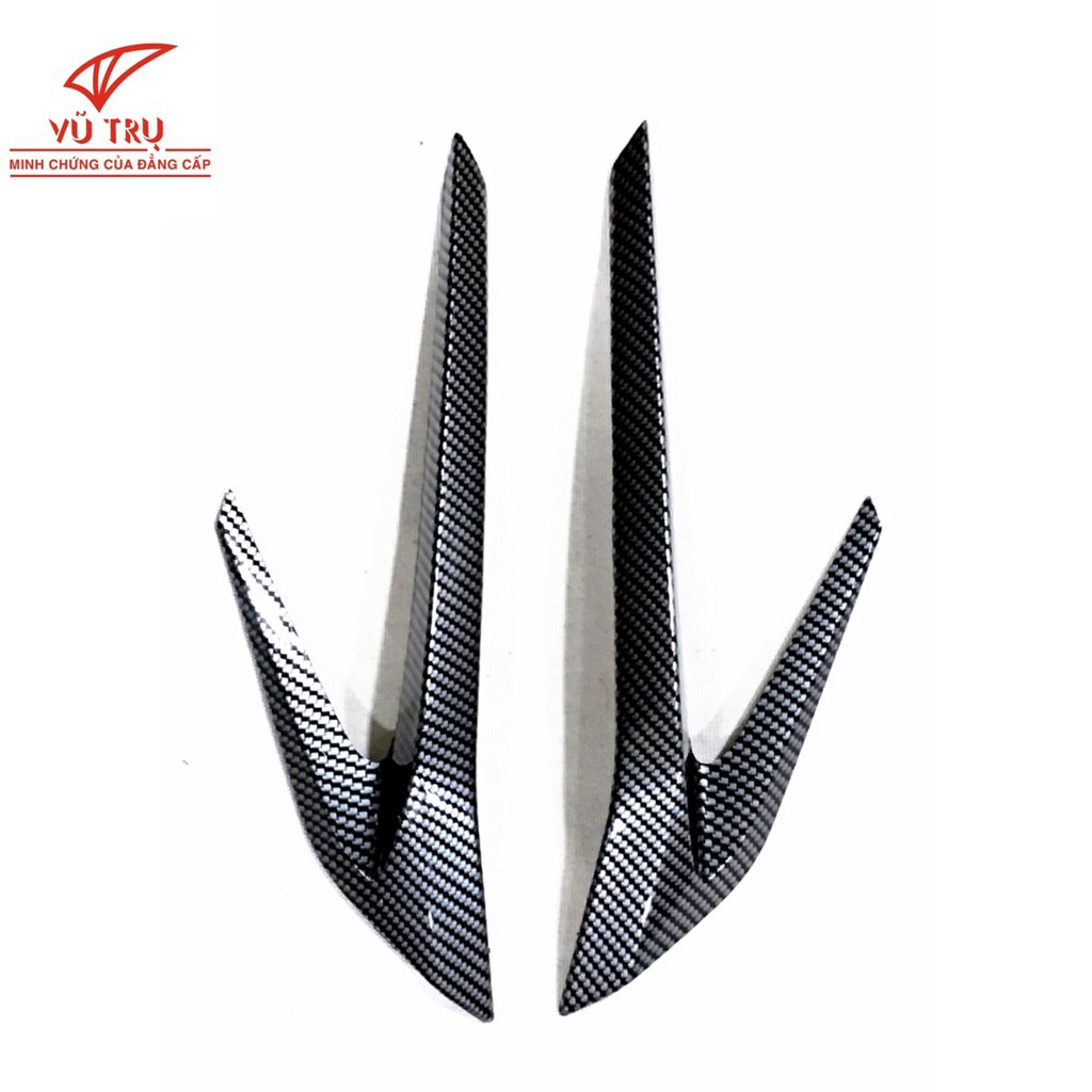 Viền đèn xe Vario 2018 xi trắng, carbon - Chính Hãng Universe hàng chuẩn loại 1