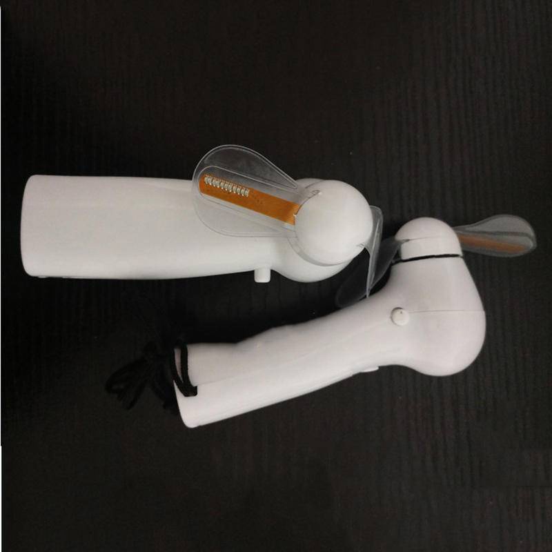 Quạt USB Mini Cầm Tay Có Đèn LED Phát Sáng Chữ I Love You Để Bàn Tiện Dụng