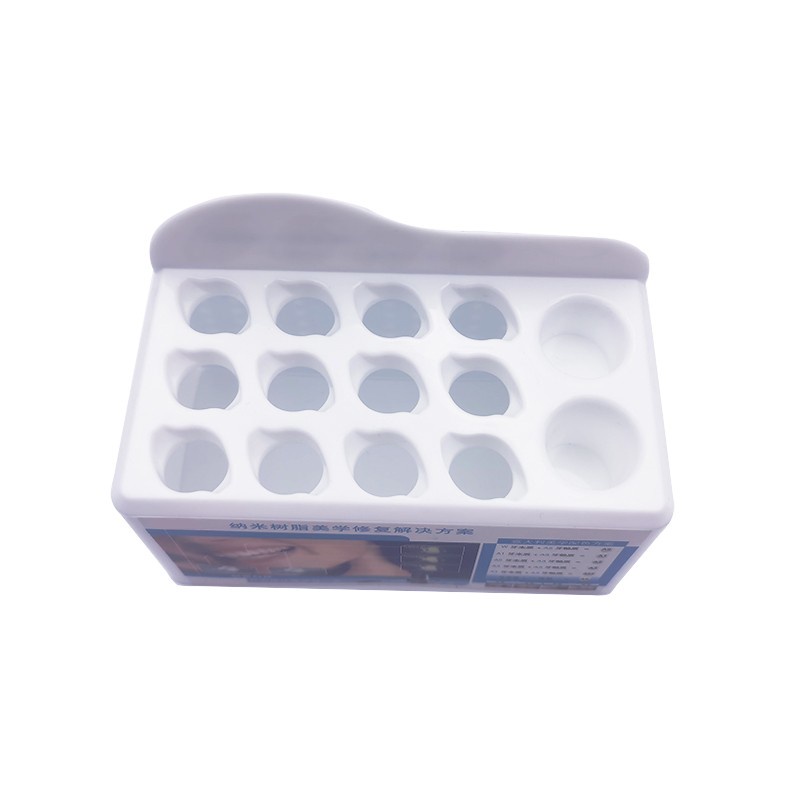 Hộp Giá Đỡ Ống Tiêm Nha Khoa Bằng Nhựa Resin Màu Trắng