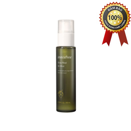 Xịt khoáng dưỡng ẩm [innisfree] Olive Real Oil Mist 80ml