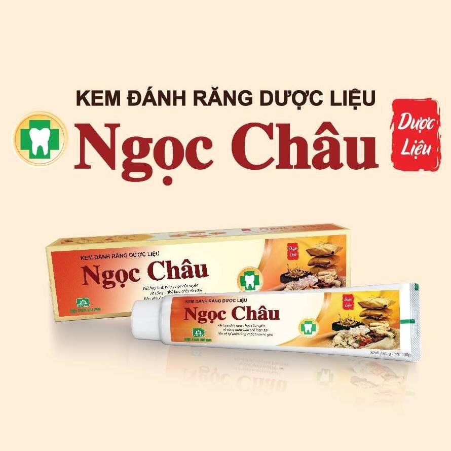 Kem đánh răng dược liệu Ngọc Châu 125g Chính hãng