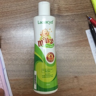 Lactacyd milky - sữa tắm gội cho bé