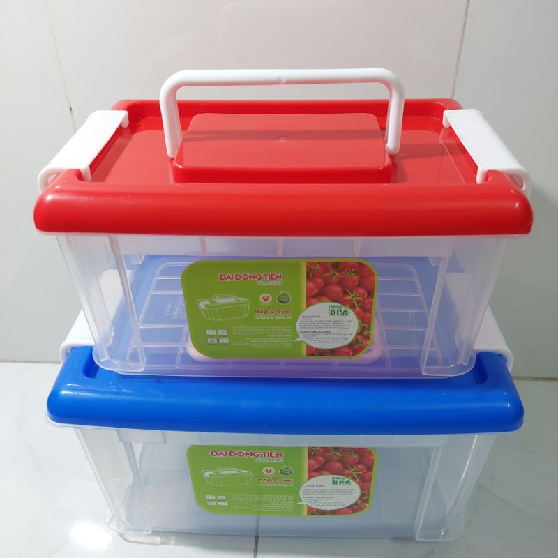 Hộp 2 quai nhựa Đại Đồng Tiến