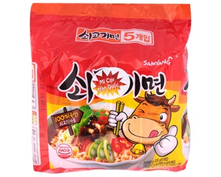 Mì bò cay Samyang 120g