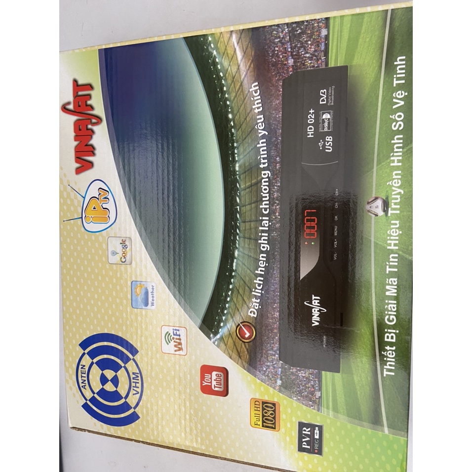 Bộ Truyền Hình Vệ Tinh Vinasat HD-02+