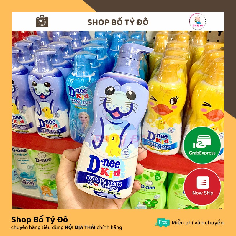 [Chai 400ml] Sữa tắm dnee kid thái lan, sữa tắm gội cho bé - Shop Bố Tý Đô