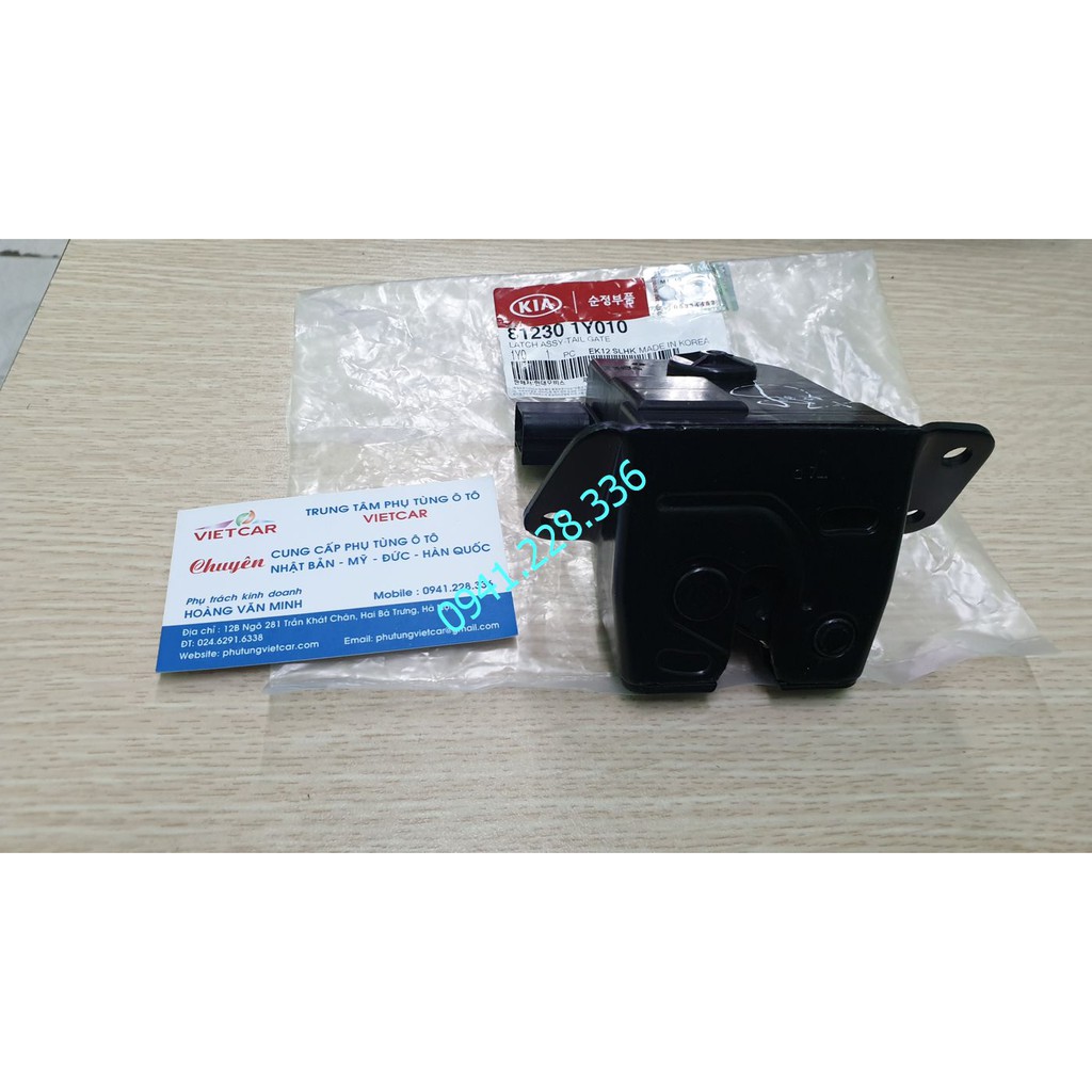 Ổ khóa ngậm cốp sau  Kia Morning 2011-2017 chính hãng 812301Y010