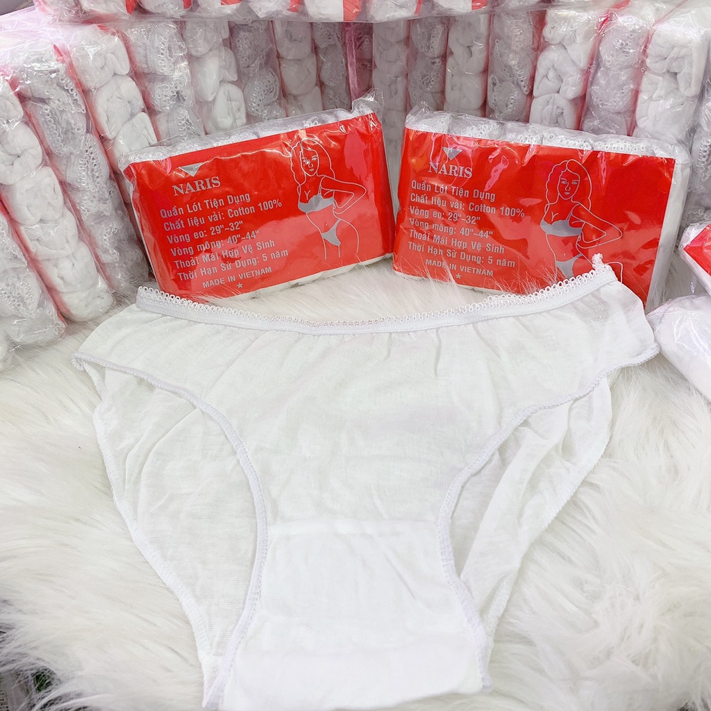 Quần cotton mặc một lần cho mẹ bầu sau sinh, người đi du lịch