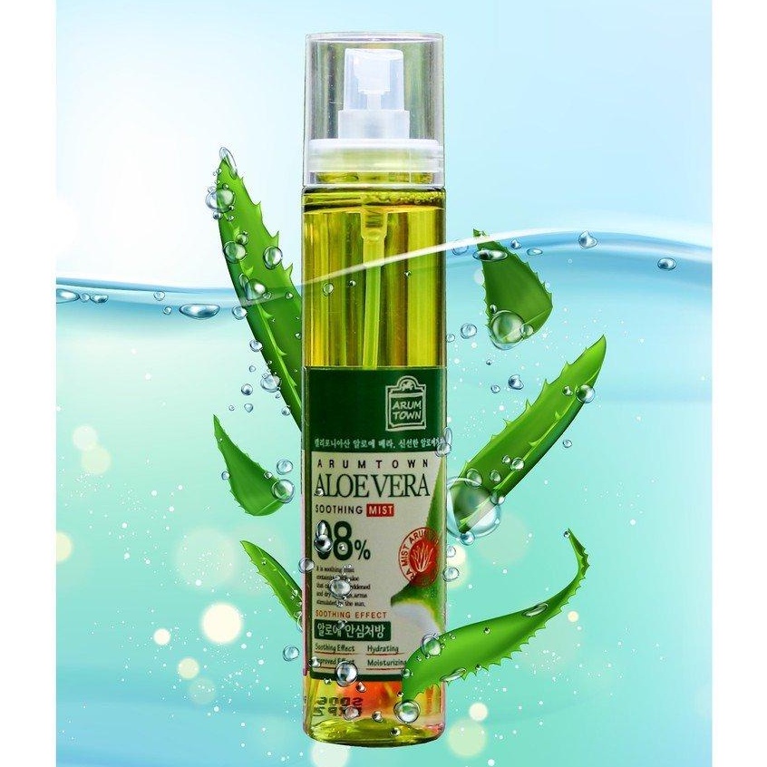 Xịt khoáng lô hội nha đam Aloe Vera Soothing Mist 98%