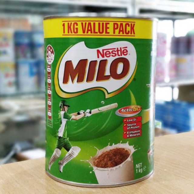 Sữa milo Úc