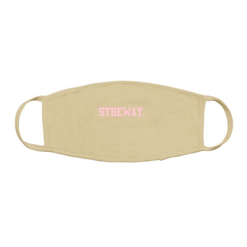 Khẩu Trang 5THEWAY /solid/ LETTER MASK™️ in WARMSAND
