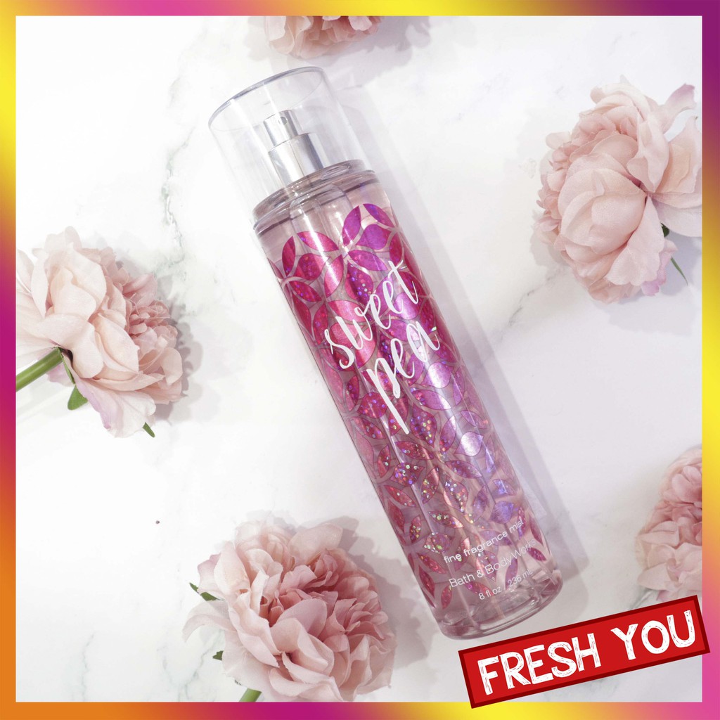 Xịt thơm toàn thân Bath & Body Works Sweet Pea