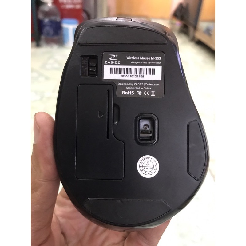 Chuột không dây Zadez M353 Xám