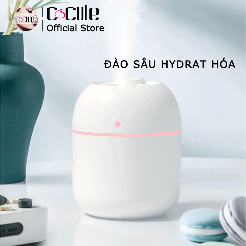 Máy khuếch tán tinh dầu Cocute mini cho xe hơi 220ml