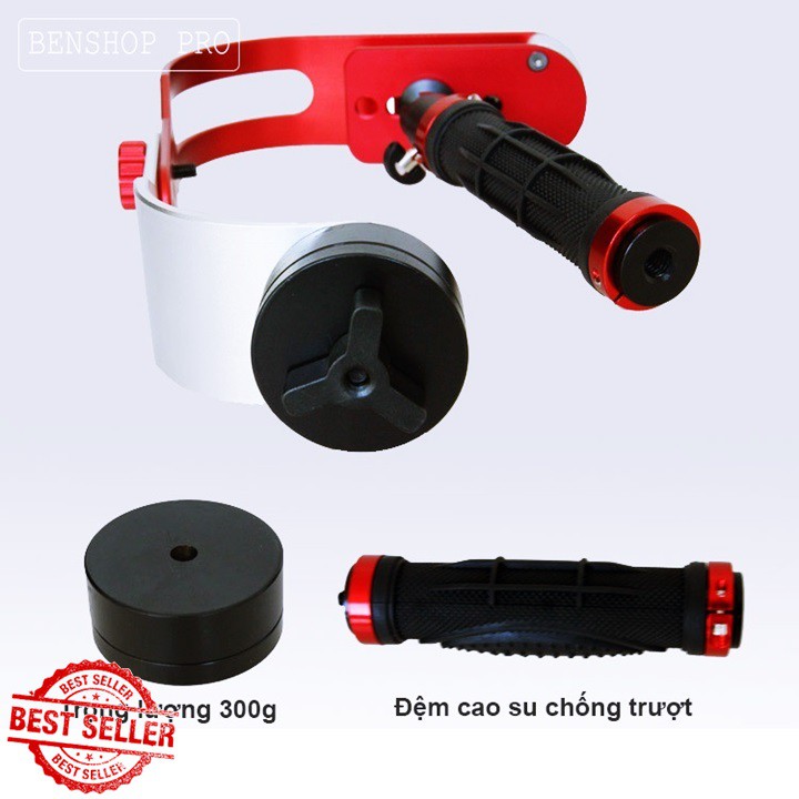 Tay Quay Phim Chống Rung Cho Điện Thoại Và Máy Ảnh SLR GOPRO | BigBuy360 - bigbuy360.vn