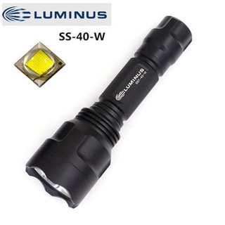 Đèn pin luminus sst-40-w c8 1600lumen | đối thủ convoy c8