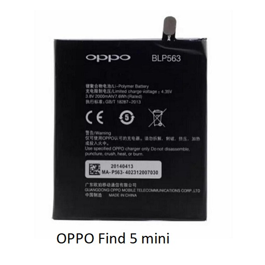 Pin Oppo Find 5 mini / R827 / P563