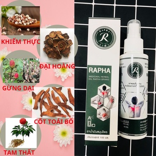 Dầu RAPHA Thái Lan Xoa Bóp Đ.a.u Nhức Xương Khớp