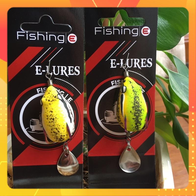 Mồi lure nhái hơi E35 - 7,5g, Acition: nổi, Lưỡi Titan