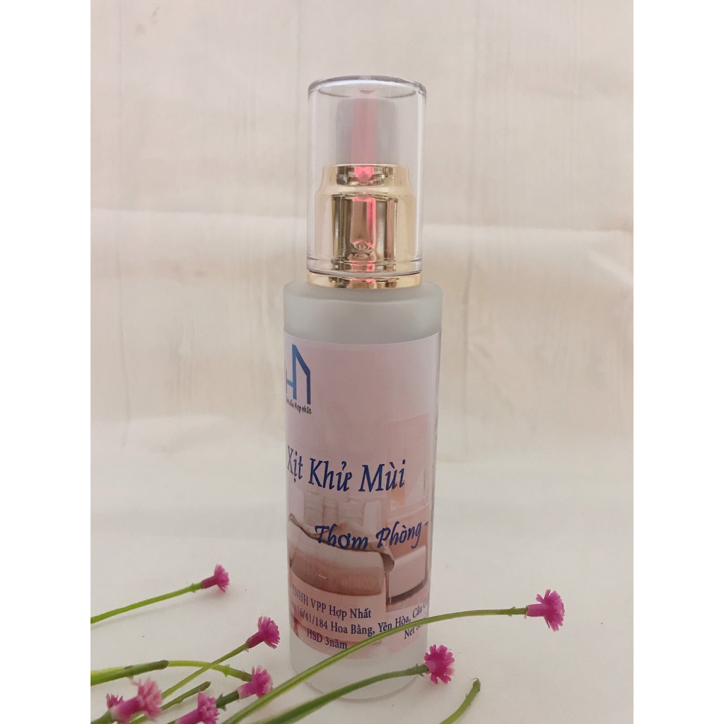 Tinh dầu xịt phòng , xe hơi hương Hoa Sen lọ 80ml