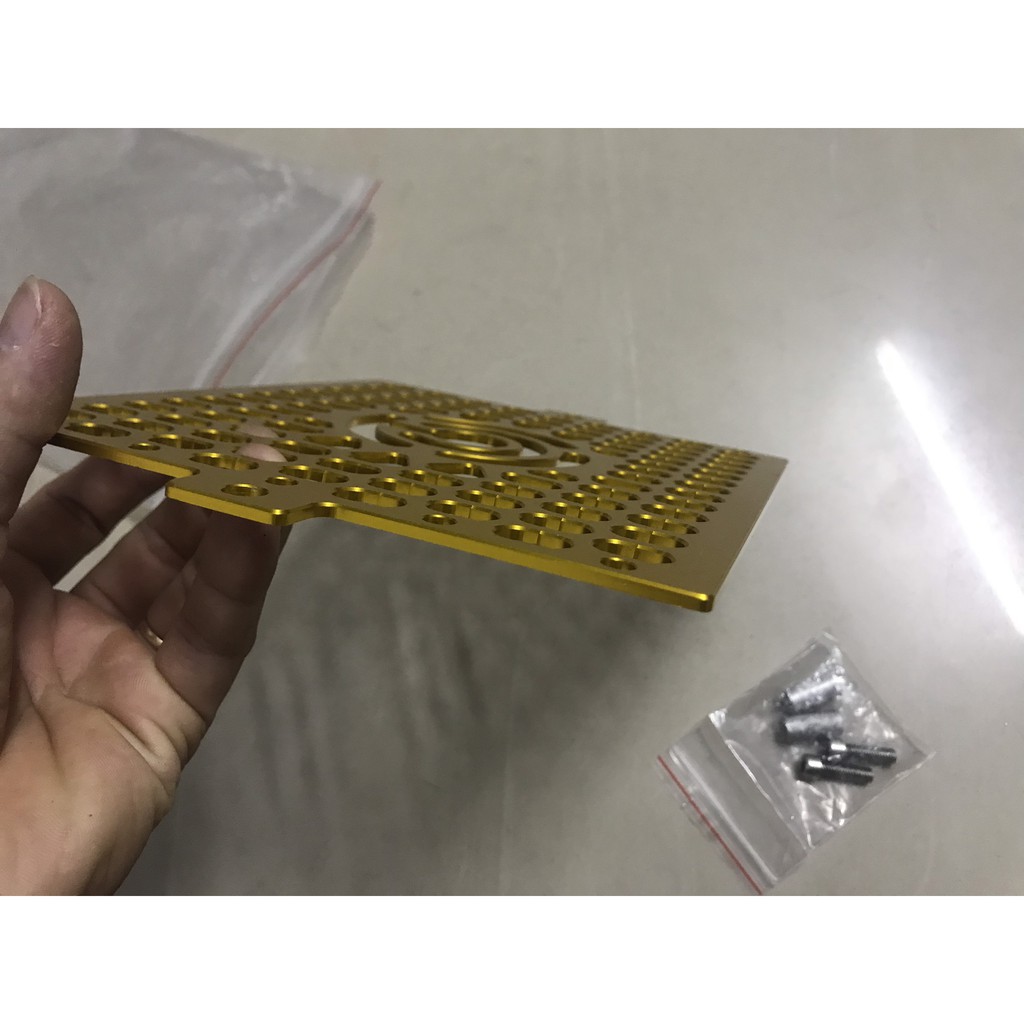 Che két nước nhôm CNC cho xe Raider, Satria Fi