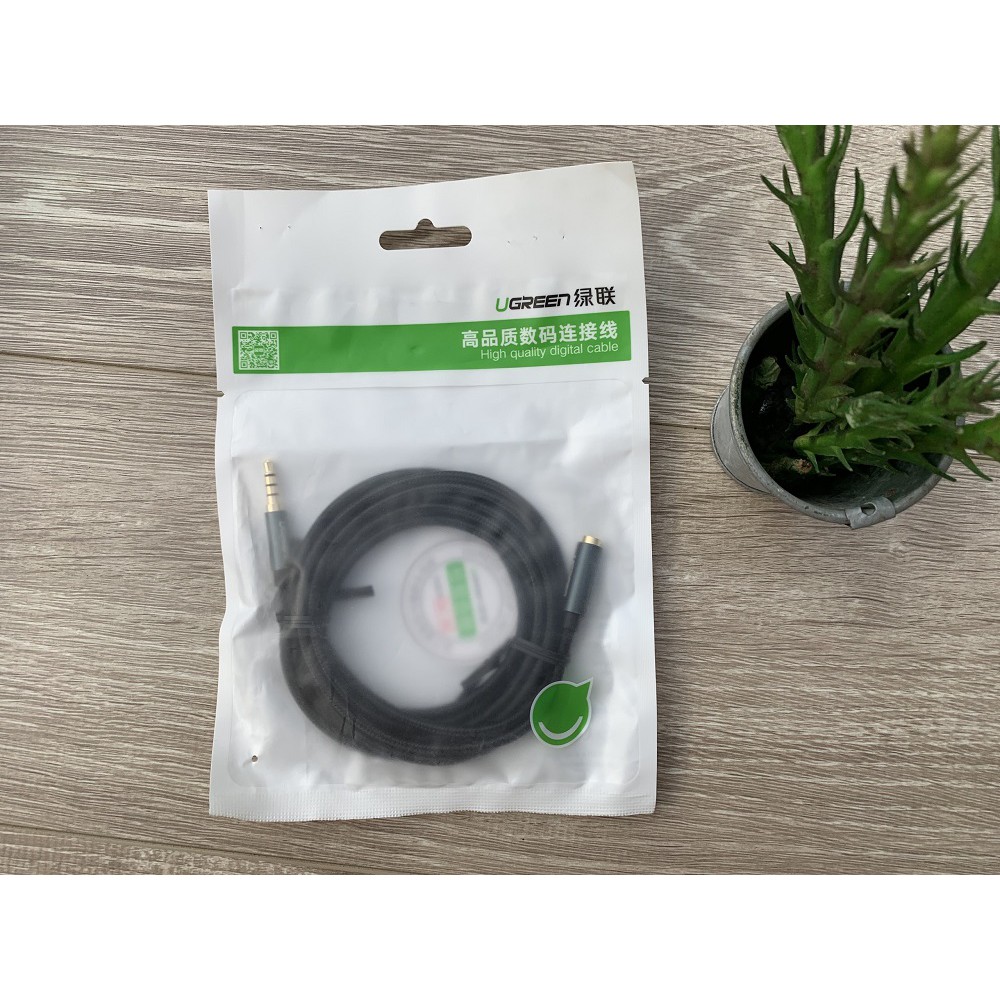 Cáp Nối Dài 3.5mm Ugreen 40675 Dài 2m Chính Hãng