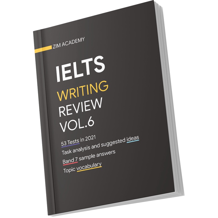 Sách tổng hợp và giải đề thi IELTS Writing 2021 - IELTS Writing Review 2021