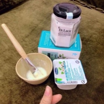 Mặt nạ❣️freeship❣️MẶT NẠ THẠCH ANH KHÔ DR.LACIR - phục hồi da, sáng da, dưỡng ẩm