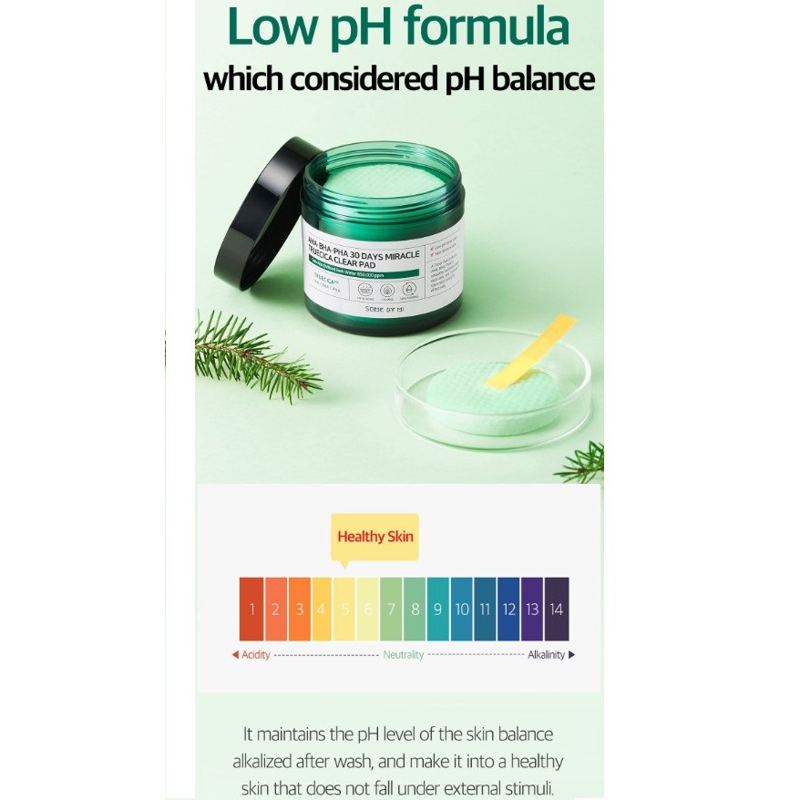 Miếng cotton tẩy tế bào chết, làm dịu da Some By Mi AHA-BHA-PHA 30 Days Miracle Truecica Clear Pad ( 70 miếng ) | BigBuy360 - bigbuy360.vn
