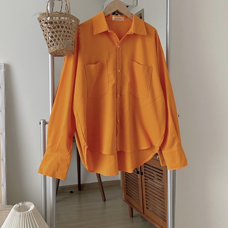 Áo Sơ Mi Đũi Thô Dày Dặn Đủ Màu