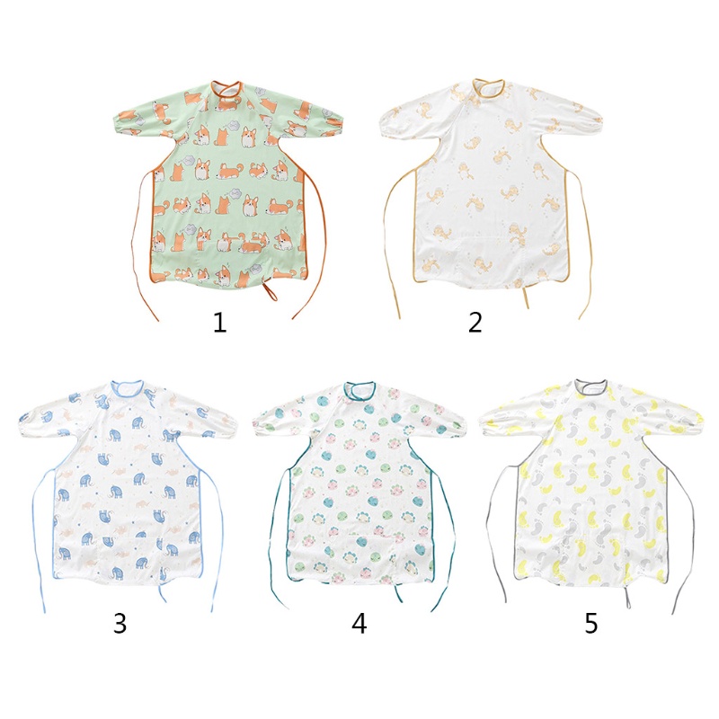 Yếm Ăn Chống Nước Chống Bẩn Dành Cho Trẻ Sơ Sinh
