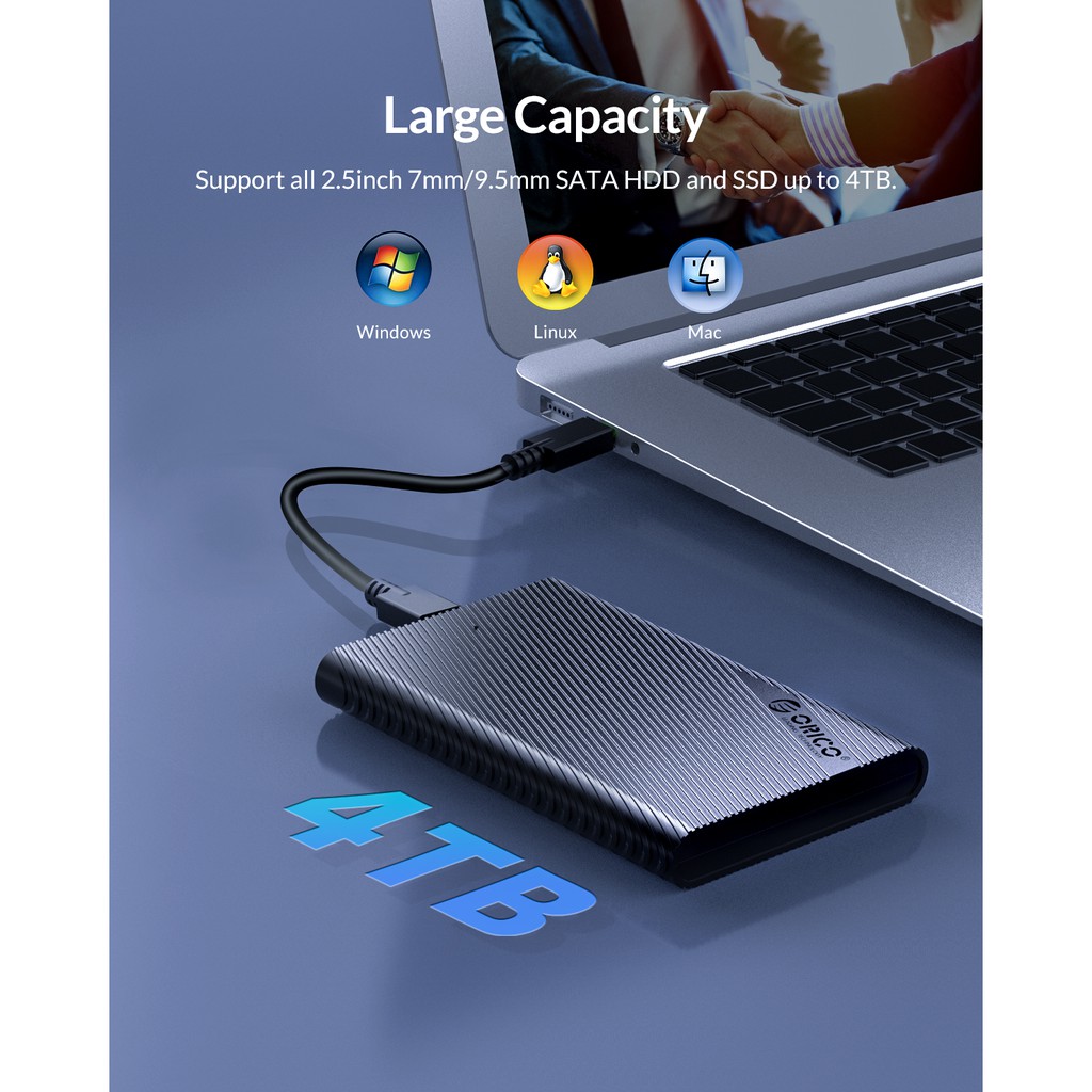 ORICO Box Ổ cứng 2.5 SATA USB 3.0 5Gbps box ổ cứng di động(2521U3)