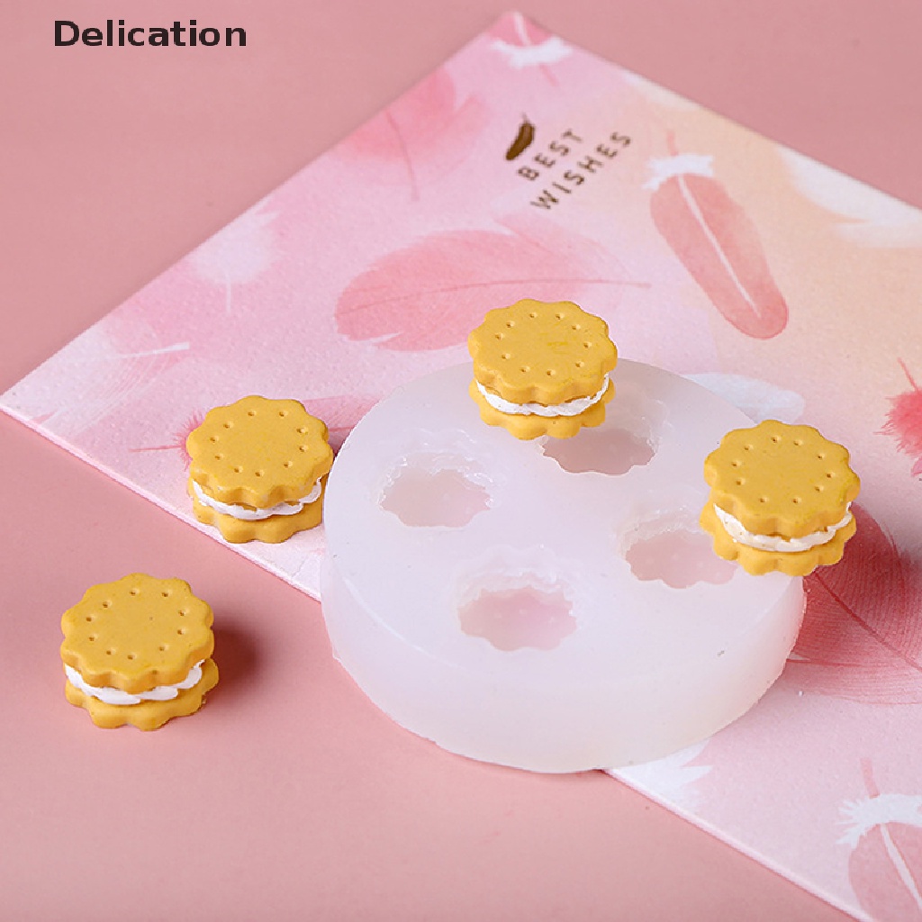 Khuôn silicone làm nến/bánh quy/kem/bánh quy diy