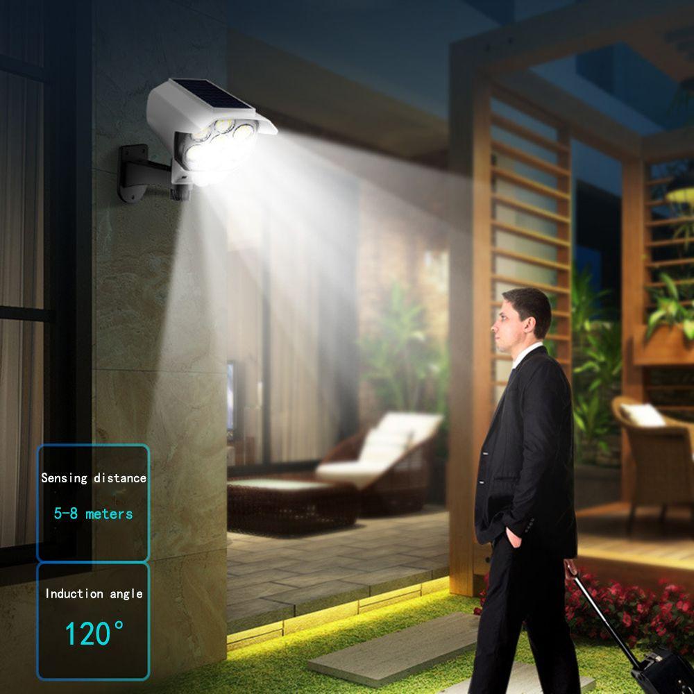 Đèn Gắn Tường Sử Dụng Năng Lượng Mặt Trời 3 Chế Độ